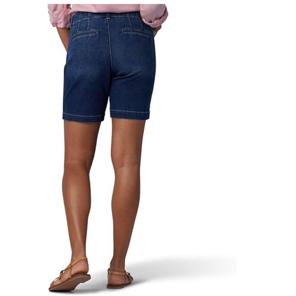 NWOT Lee Womens Regular Fit Chino Walkshort jeans - Picture 5 of 8